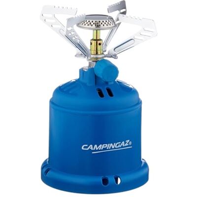 Campingaz 206 S campingkooktoestel, licht gasfornuis voor camping/feestjes, blauw Campingaz 206 S campingkooktoestel, licht gasfornuis voor camping/feestjes, blauw