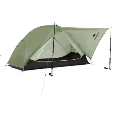 Naturehike Mongar UL Ultralichte trekkingtent, winddicht, waterdicht, dubbele tent, draagbaar, 1/2 personen, 3-4 seizoenen, voor kamperen, wandelen Naturehike Mongar UL Ultralichte trekkingtent, winddicht, waterdicht, dubbele tent, draagbaar, 1/2 personen, 3-4 seizoenen, voor kamperen, wandelen