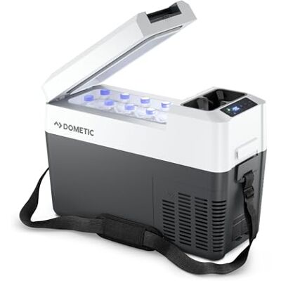 DOMETIC CFF 12 Compressiekoelbox, 13 l, elektrische koelbox voor auto, camping, 12 V/24 V, sigarettenaansteker, 100 V/240 V netstroom, draagbare koelkast DOMETIC CFF 12 Compressiekoelbox, 13 l, elektrische koelbox voor auto, camping, 12 V/24 V, sigarettenaansteker, 100 V/240 V netstroom, draagbare koelkast