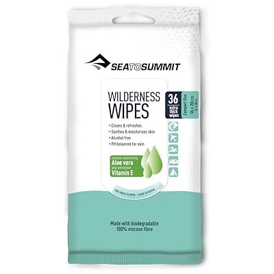 Sea to Summit Wilderness Wipes Compact-36 accessoireset voor tenten, volwassenen, uniseks, meerkleurig (meerkleurig), eenheidsmaat Sea to Summit Wilderness Wipes Compact-36 accessoireset voor tenten, volwassenen, uniseks, meerkleurig (meerkleurig), eenheidsmaat