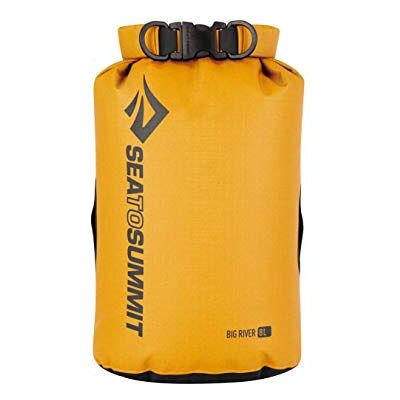 Sea to Summit Big River Waterdichte tas, 8 liter, geel Sea to Summit Big River Waterdichte tas, 8 liter, geel