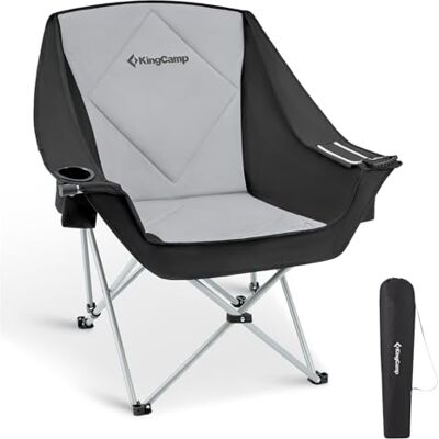 KingCamp XXL campingstoel met koeltas KingCamp XXL campingstoel met koeltas