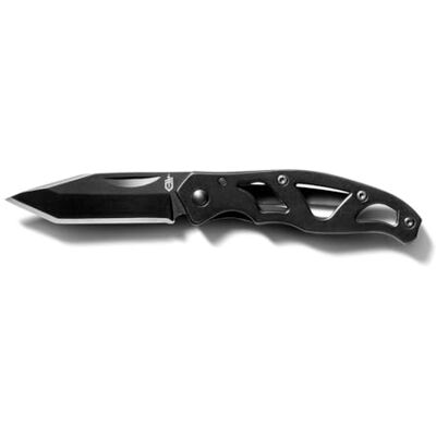 Gerber 31-003631 Zakmes met glad lemmet en zakclip, lemmetlengte 5,4 cm, Paraframe Mini Tanto Folding Clip Knife zwart Gerber 31-003631 Zakmes met glad lemmet en zakclip, lemmetlengte 5,4 cm, Paraframe Mini Tanto Folding Clip Knife zwart