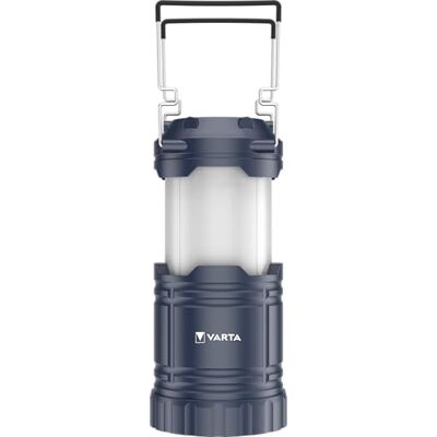 Varta L10 led-lantaarn (helderheid flexibel instelbaar, handgrepen, geïntegreerde haken en magneten) blauw voor buiten, kamperen, avontuur, doe-het-zelf, dagelijks gebruik Varta L10 led-lantaarn (helderheid flexibel instelbaar, handgrepen, geïntegreerde haken en magneten) blauw voor buiten, kamperen, avontuur, doe-het-zelf, dagelijks gebruik