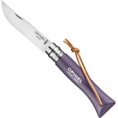 OPINEL Nr. 06 grijs met veters van Cuero Blanco OPINEL Nr. 06 grijs met veters van Cuero Blanco