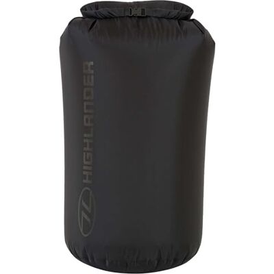HIGHLANDER Lichtgewicht waterdichte tassen, zwart., Militair HIGHLANDER Lichtgewicht waterdichte tassen, zwart., Militair