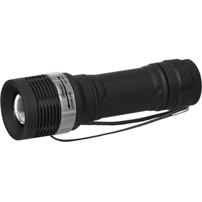 EMOS Zoombare led-zaklamp, IP43, waterdicht en vorstbestendig, 75 lumen, verlichtingsbereik 125 m, 15 uur batterijduur, P4702, zwart, 3,5 x 3,5 x 12 cm EMOS Zoombare led-zaklamp, IP43, waterdicht en vorstbestendig, 75 lumen, verlichtingsbereik 125 m, 15 uur batterijduur, P4702, zwart, 3,5 x 3,5 x 12 cm