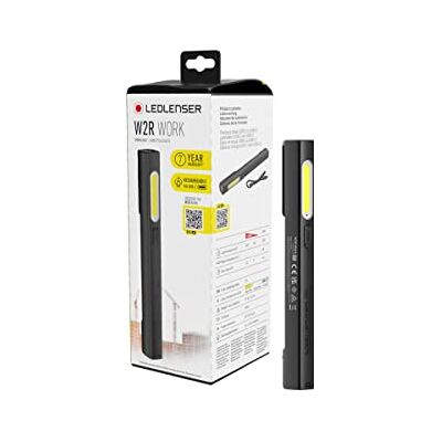 Ledlenser W2R Draagbare led-werklamp, batterijlamp, verlichte zaklamp, 220 lumen werklamp, inspectiehandgereedschap, draadloze ledlamp, 7 uur brandduur, lamp Ledlenser W2R Draagbare led-werklamp, batterijlamp, verlichte zaklamp, 220 lumen werklamp, inspectiehandgereedschap, draadloze ledlamp, 7 uur brandduur, lamp