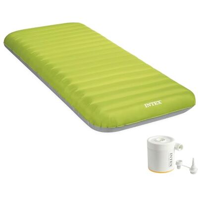 Intex Premaire Dura-Beam 64097NP campingmat met USB 150, opgeblazen, 76 cm x 1,91 m x 17 cm Intex Premaire Dura-Beam 64097NP campingmat met USB 150, opgeblazen, 76 cm x 1,91 m x 17 cm