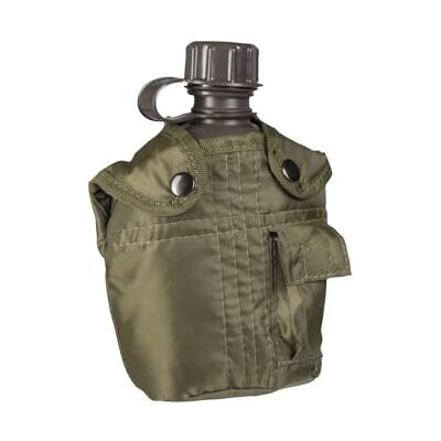 Mil-Tec Uniseks fles voor volwassenen, 14505001, olijf, kunststof, eenheidsmaat Mil-Tec Uniseks fles voor volwassenen, 14505001, olijf, kunststof, eenheidsmaat
