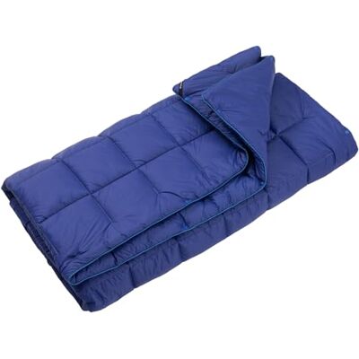 KingCamp Reisdeken Multifunctionele Ultralicht Camping Deken met drukknoop Noodslaapzak voor binnen of buiten, 175 X 135 cm Navy KingCamp Reisdeken Multifunctionele Ultralicht Camping Deken met drukknoop Noodslaapzak voor binnen of buiten, 175 X 135 cm Navy