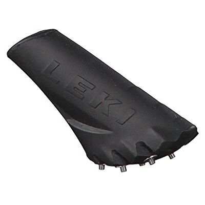 LEKI Rubberen pad met punten, zwart, één maat LEKI Rubberen pad met punten, zwart, één maat