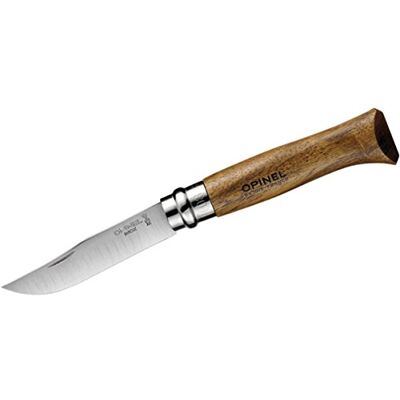 OPINEL Messer, Walnuss, Roestvrij OPINEL Messer, Walnuss, Roestvrij