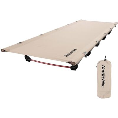 Naturehike Campingbed, ultralicht veldbed, draagbaar, opvouwbaar klapbed voor volwassenen, belastbaar tot 150 kg, campingligstoel voor wandelen, thuis, rugzakreizen, 190 x 65 x 15 cm Naturehike Campingbed, ultralicht veldbed, draagbaar, opvouwbaar klapbed voor volwassenen, belastbaar tot 150 kg, campingligstoel voor wandelen, thuis, rugzakreizen, 190 x 65 x 15 cm