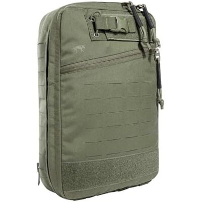 Tasmanian Tiger TT Medic Assault Pack S ZP Medic Flat Medic Pack voor schijfhouder met ritssluiting of Molle-bevestiging, olijf, één maat, tactisch Tasmanian Tiger TT Medic Assault Pack S ZP Medic Flat Medic Pack voor schijfhouder met ritssluiting of Molle-bevestiging, olijf, één maat, tactisch