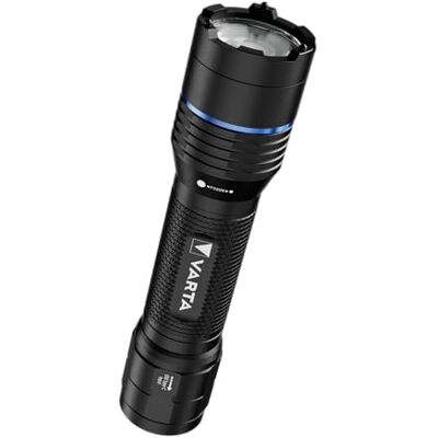 Varta Oplaadbare led-zaklamp, Night Cutter Pro F20R Tactisch, 1000 lm, glasbreker, IP67 waterdicht, aluminium van luchtvaartkwaliteit, inclusief riemetui en koord Varta Oplaadbare led-zaklamp, Night Cutter Pro F20R Tactisch, 1000 lm, glasbreker, IP67 waterdicht, aluminium van luchtvaartkwaliteit, inclusief riemetui en koord