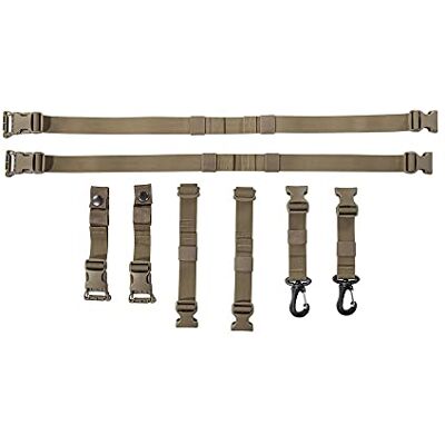 Tasmanian Tiger TT Pouch Harness Adapterset voor bevestiging van extra tassen aan rugzakriemen, coyote bruin Tasmanian Tiger TT Pouch Harness Adapterset voor bevestiging van extra tassen aan rugzakriemen, coyote bruin