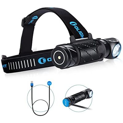 OLIGHT Perun 2 hoofdlamp met 2500 lumen, 166 meter lichtbereik, USB oplaadbare led-zaklamp 5 modi hoofdlamp met timerfunctie, 4000mAh 21700 batterij voor hardlopen, joggen, vissen, kamperen (zwart) OLIGHT Perun 2 hoofdlamp met 2500 lumen, 166 meter lichtbereik, USB oplaadbare led-zaklamp 5 modi hoofdlamp met timerfunctie, 4000mAh 21700 batterij voor hardlopen, joggen, vissen, kamperen (zwart)