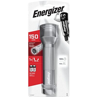 Energizer Led-zaklamp, 100 lumen, ideaal voor knutselen, lange batterijduur, batterijen inbegrepen Energizer Led-zaklamp, 100 lumen, ideaal voor knutselen, lange batterijduur, batterijen inbegrepen