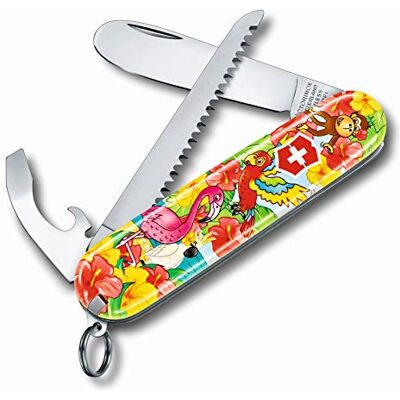 Victorinox Taschenmesser My Frist H (9 functies, groot mes zonder spits, houtzagen, schroevendraaier) Victorinox Taschenmesser My Frist H (9 functies, groot mes zonder spits, houtzagen, schroevendraaier)