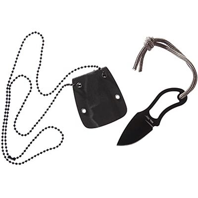 Mil-Tec Uniseks nekmes voor volwassenen, 15398100, zwart, 9 cm Mil-Tec Uniseks nekmes voor volwassenen, 15398100, zwart, 9 cm