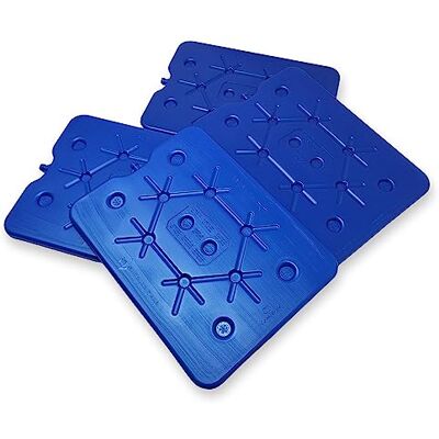 ToCi XXL koelblok voor koelbox, blauw, 32 x 25 cm, 800 ml, 4 stuks ToCi XXL koelblok voor koelbox, blauw, 32 x 25 cm, 800 ml, 4 stuks