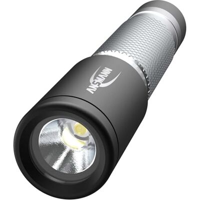 Ansmann DAILY USE 50B led-zaklamp (1 stuk) – ideale zaklamp voor huis, tuin, garage, werkplaats of camping – stabiele en handige 55 lumen ledlamp, incl. AAA-batterij Ansmann DAILY USE 50B led-zaklamp (1 stuk) – ideale zaklamp voor huis, tuin, garage, werkplaats of camping – stabiele en handige 55 lumen ledlamp, incl. AAA-batterij