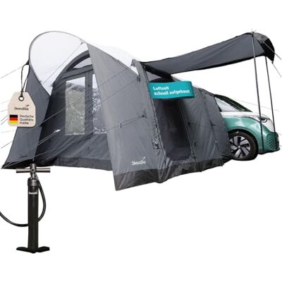 skandika Vejers Travel 2 Vrijstaande tent met slaapcabine voor 2 personen, stahoogte 2,1 m, grote leefruimte, tunneltent voor bus, caddy, bestelwagen, SUV skandika Vejers Travel 2 Vrijstaande tent met slaapcabine voor 2 personen, stahoogte 2,1 m, grote leefruimte, tunneltent voor bus, caddy, bestelwagen, SUV