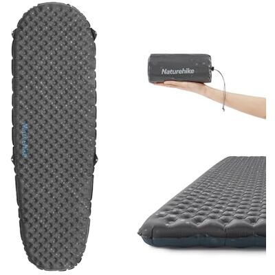 Naturehike Ultralicht zelfopblazend matras, campingmatras 5,8R/3,5R, zelfopblaasbaar luchtmatras, opblaasbaar matras om alleen te slapen om te wandelen Naturehike Ultralicht zelfopblazend matras, campingmatras 5,8R/3,5R, zelfopblaasbaar luchtmatras, opblaasbaar matras om alleen te slapen om te wandelen