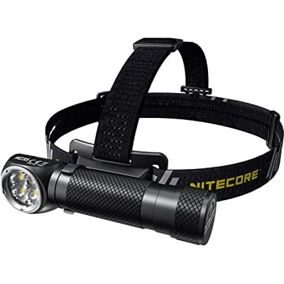 Nitecore HC35 Hoofdlamp voor volwassenen, uniseks, zwart, eenheidsmaat Nitecore HC35 Hoofdlamp voor volwassenen, uniseks, zwart, eenheidsmaat