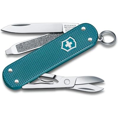 Victorinox Taschenmesser Classic SD Alox (5 functies, krullen, nagelfeile, schere), kleine kleuren Wild Jungle 58 mm Victorinox Taschenmesser Classic SD Alox (5 functies, krullen, nagelfeile, schere), kleine kleuren Wild Jungle 58 mm
