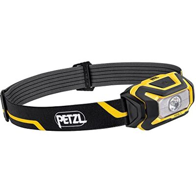 Petzl E069AA00 Aria 1 hoofdlamp, zwart/geel Petzl E069AA00 Aria 1 hoofdlamp, zwart/geel