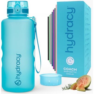 Hydracy Water Bottle with Time Marker Large 2 Litre BPA Free Bottle & No Sweat Sleeve Leak Proof Gym Bottle with Fruit Infuser Strainer & Times to Drink Ideal for Fitness, Sports & Outdoors Sans BPA, étanche,avec suivi de la consommation quotidienne pou Hydracy Water Bottle with Time Marker Large 2 Litre BPA Free Bottle & No Sweat Sleeve Leak Proof Gym Bottle with Fruit Infuser Strainer & Times to Drink Ideal for Fitness, Sports & Outdoors Sans BPA, étanche,avec suivi de la consommation quotidienne pou