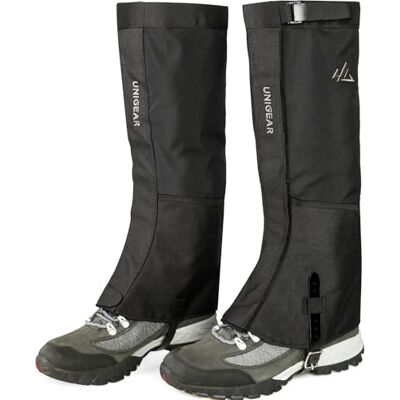 Unigear 1000D waterdichte outdoor beenkappen voor wandelen, trekking, klimmen, jagen en skiën, uniseks Unigear 1000D waterdichte outdoor beenkappen voor wandelen, trekking, klimmen, jagen en skiën, uniseks