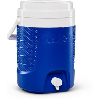 Igloo Sport drankdispenser 2 gallon 7,6 l geïsoleerde koelbox voor sport, camping en outdoor robuuste tank met kraan, Majestic Blue, gemakkelijk te reinigen Igloo Sport drankdispenser 2 gallon 7,6 l geïsoleerde koelbox voor sport, camping en outdoor robuuste tank met kraan, Majestic Blue, gemakkelijk te reinigen