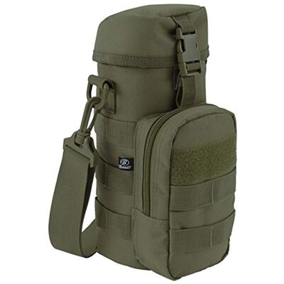 Brandit Flessenhouder van 0,5 tot 1 liter, 2 uitvoeringen, 6 kleuren (camouflage) Brandit Flessenhouder van 0,5 tot 1 liter, 2 uitvoeringen, 6 kleuren (camouflage)