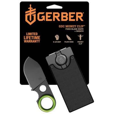 Gerber Blades GDC Money Clip-Blister Gerber Blades GDC Money Clip-Blister