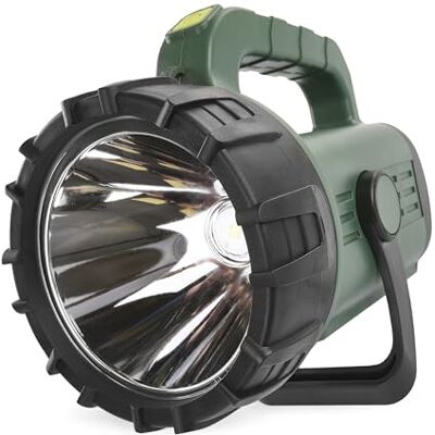 EMOS Draadloze led-handspot voor buiten met draagriem en standaard, super helder, 700 lm, verlichtingsbereik 370 m, verlichtingsduur 4-11 uur, IP43 waterdicht, waterdicht EMOS Draadloze led-handspot voor buiten met draagriem en standaard, super helder, 700 lm, verlichtingsbereik 370 m, verlichtingsduur 4-11 uur, IP43 waterdicht, waterdicht