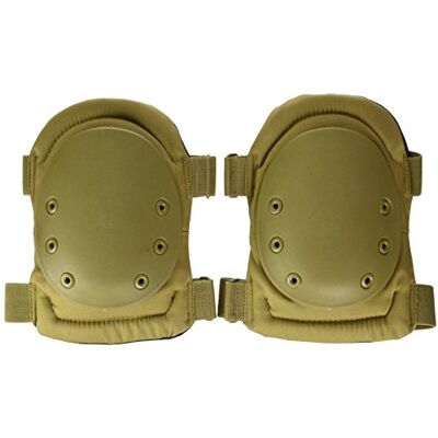 Mil-Tec Kniebeschermers, bruin, Eén maat Mil-Tec Kniebeschermers, bruin, Eén maat