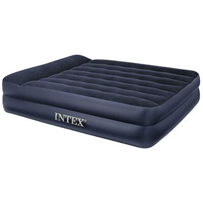 Intex Pillow Rest Raised luchtbed Queen 203 x 152 x 42 cm met ingebouwde elektrische pomp Intex Pillow Rest Raised luchtbed Queen 203 x 152 x 42 cm met ingebouwde elektrische pomp