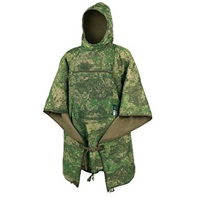 Helikon-Tex Bushcraft Line Swagman Roll multifunctionele regenponcho, militaire en noodsituatie, survival- en militaire uitrusting, woobie-deken en jas (PenCott Wildwood camouflagepatroon) Helikon-Tex Bushcraft Line Swagman Roll multifunctionele regenponcho, militaire en noodsituatie, survival- en militaire uitrusting, woobie-deken en jas (PenCott Wildwood camouflagepatroon)