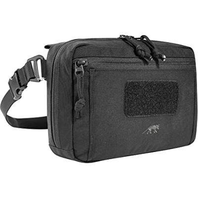 Tasmanian Tiger TT Tac Pouch 8.1 Tactische heuptas met Molle-systeem en afneembare heupriem, schouderriem, heup, rug, zwart, 24 x 16,6 cm, 3 l Tasmanian Tiger TT Tac Pouch 8.1 Tactische heuptas met Molle-systeem en afneembare heupriem, schouderriem, heup, rug, zwart, 24 x 16,6 cm, 3 l