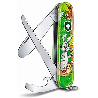 Victorinox Taschenmesser My Frist H (9 functies, groot mes zonder spits, houtzagen, schroevendraaier) Victorinox Taschenmesser My Frist H (9 functies, groot mes zonder spits, houtzagen, schroevendraaier)