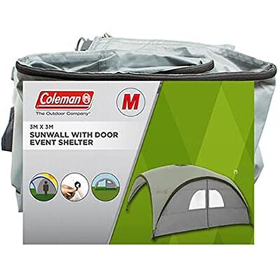 Coleman Zijwand voor Shelter en Event Shelter Pro, paviljoen, zijpaneel, zonwering, waterdicht (beschutting niet inbegrepen). Coleman Zijwand voor Shelter en Event Shelter Pro, paviljoen, zijpaneel, zonwering, waterdicht (beschutting niet inbegrepen).