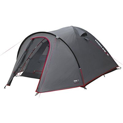 High Peak Nevada 3 Campingtent met stuurpen, iglotent voor 3 personen, dubbelwandig, waterdicht, ventilatiesysteem, weerbestendige ingang, bescherming tegen weersinvloeden High Peak Nevada 3 Campingtent met stuurpen, iglotent voor 3 personen, dubbelwandig, waterdicht, ventilatiesysteem, weerbestendige ingang, bescherming tegen weersinvloeden