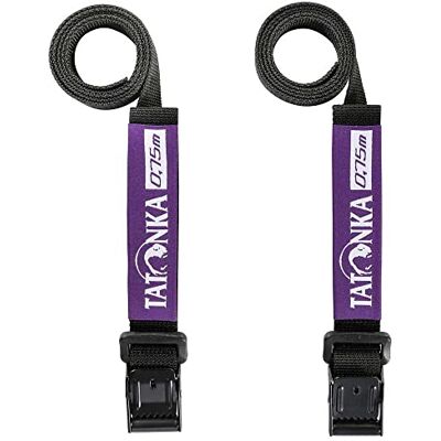 Tatonka Easy Strap sjorbanden 18 mm/0,75 m Twee sjorbanden met metalen gesp 1,8 cm breed en 75 cm lang Voor het aanpassen van het volume of het vastzetten van apparatuur Tatonka Easy Strap sjorbanden 18 mm/0,75 m Twee sjorbanden met metalen gesp 1,8 cm breed en 75 cm lang Voor het aanpassen van het volume of het vastzetten van apparatuur