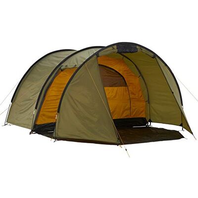 Canyon Robson 4 Tunneltent voor 4 personen, waterdicht, veel ruimte en opbergruimte, goede ventilatie, tent voor trekking, kamperen, outdoor Canyon Robson 4 Tunneltent voor 4 personen, waterdicht, veel ruimte en opbergruimte, goede ventilatie, tent voor trekking, kamperen, outdoor