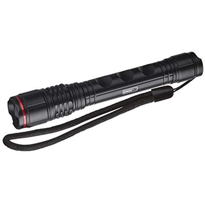 EMOS Ultralichte led-metalen taslamp met handsluiting, IP44 waterdicht en waterdichte zaklamp met fokus, helderheid 120 lm, lichtsterkte 90 m, batterijduur 7 stuks, aluminium, batterijduur, zwart EMOS Ultralichte led-metalen taslamp met handsluiting, IP44 waterdicht en waterdichte zaklamp met fokus, helderheid 120 lm, lichtsterkte 90 m, batterijduur 7 stuks, aluminium, batterijduur, zwart