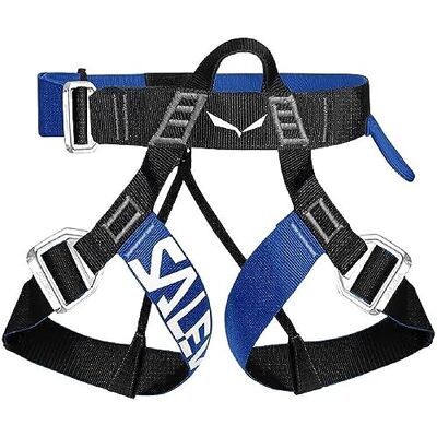 Salewa Via FERRATA EVO Harness harnas voor volwassenen, uniseks, zwart/blauw (zwart), M/XXL Salewa Via FERRATA EVO Harness harnas voor volwassenen, uniseks, zwart/blauw (zwart), M/XXL