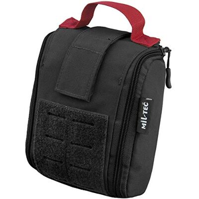Mil-Tec Unisex 13491002 EHBO-pakket voor volwassenen, zwart, één maat Mil-Tec Unisex 13491002 EHBO-pakket voor volwassenen, zwart, één maat